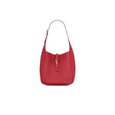 YSL LE 5 À 7 SMALL IN GRAINED LEATHER 713938 (23*22*8cm)